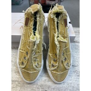 Blowfish Malibu womens Play Sneaker, Mango Mojito Canvas, 7 Tennis Shoe